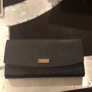 Black Kate spade wallet